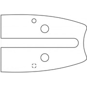 VODÍCÍ LIŠTA PRO-AM 18" (45CM) 3/8" 1,5MM 188SFHD009 - VODÍCÍ LIŠTY ŘETĚZOVÉ PILY - ZAHRADA