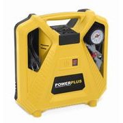 POWERPLUS POWX1704 KOMPRESOR 1100W PLUS 10 KS PŘÍSL. BEZOLEJOVÝ - BEZOLEJOVÉ KOMPRESORY - PNEU NÁŘADÍ