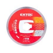 EXTOL PREMIUM KOTOUČ DIAMANTOVÝ ŘEZNÝ CELOOBV. EXTRA TENKÝ - MOKRÉ ŘEZÁNÍ, O 115X22,2X1,1MM, 8803021 - DIA KOTOUČ 115 MM{% if kategorie.adresa_nazvy[0] != zbozi.kategorie.nazev %} - PŘÍSLUŠENSTVÍ{% endif %}