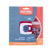 EXTOL PREMIUM KOTOUČ ŘEZNÝ DIAMANTOVÝ MULTI UNIVERZÁLNÍ, O150X22,2X2,6MM, 8803002 - DIA KOTOUČ 150 MM - PŘÍSLUŠENSTVÍ