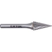 EXTOL INDUSTRIAL FRÉZA KARBIDOVÁ, KONICKÁ-JEHLAN, PR.12X25MM/STOPKA 6MM,SEK STŘEDNÍ (DOUBLE-CUT), 8703795 - STOPKOVÉ FRÉZKY{% if kategorie.adresa_nazvy[0] != zbozi.kategorie.nazev %} - PŘÍSLUŠENSTVÍ{% endif %}