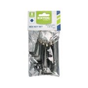 EXTOL CRAFT L-KLÍČE IMBUS, SADA 8KS, 2-10MM, 6610 - L - KLÍČE - RUČNÍ NÁŘADÍ