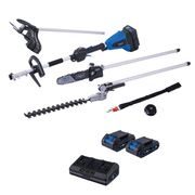 SCHEPPACH BC-MFH400-X-SET S2.5 20 V IXES AKU MULTIFUNKČNÍ STROJ 4V1 + 2X 2AH BATERIE + DUÁLNÍ NABÍJEČKA 2,4 A - MULTI-STROJE{% if kategorie.adresa_nazvy[0] != zbozi.kategorie.nazev %} - ZAHRADA{% endif %}