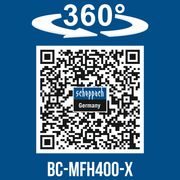 SCHEPPACH BC-MFH400-X-SET S2.5 20 V IXES AKU MULTIFUNKČNÍ STROJ 4V1 + 2X 2AH BATERIE + DUÁLNÍ NABÍJEČKA 2,4 A - MULTI-STROJE - ZAHRADA
