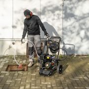 POWERPLUS POWXG9090 BENZINOVÁ TLAKOVÁ MYČKA S ČERPADLEM 210CC 255BAR - TLAKOVÉ MYČKY BENZÍNOVÉ - ZAHRADA