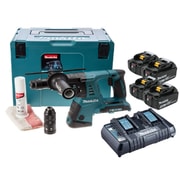 MAKITA DHR264PT4 - AKU KLADIVO S VÝMĚNNÝM SKLÍČIDLEM LI-ION LXT 2X18V/5,0AH - AKU VRTACÍ A BOURACÍ KLADIVA{% if kategorie.adresa_nazvy[0] != zbozi.kategorie.nazev %} - AKU NÁŘADÍ{% endif %}