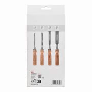 KREATOR KRTH23603 DLÁTA NA DŘEVO SADA 6, 12, 18, 24MM 4KS DŘEVĚNÁ RUKOJEŤ - DLÁTA - RUČNÍ NÁŘADÍ