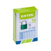 EXTOL CRAFT ZÁMEK VISACÍ LITINOVÝ BAREVNÝ, 50MM, 77030 - ZÁMKY VISACÍ - DÍLNA A GARÁŽ