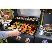 RIWALL PRO RGG 41 EXL LUXUSNÍ PLYNOVÝ GRIL 17 KW SE ČTYŘMI HOŘÁKY A BOČNÍM VAŘIČEM - PLYNOVÉ GRILY - ZAHRADA