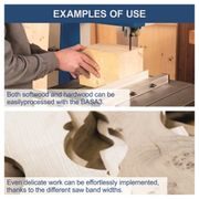 SCHEPPACH BASA 3 PÁSOVÁ PILA 230 V - PÁSOVÉ PILY NA DŘEVO - DŘEVOOBRÁBĚCÍ STROJE