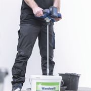 SCHEPPACH BC-PMX100-X-SET L 20 V IXES AKU MÍCHADLO STAVEBNÍCH MATERIÁLŮ + 4AH BATERIE + NABÍJEČKA 2,4 A - AKU SPECIALITY - AKU NÁŘADÍ