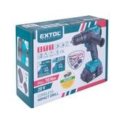 EXTOL INDUSTRIAL VRTACÍ ŠROUBOVÁK AKU S PŘÍKLEPEM SHARE20V, 70NM, BRUSHLESS, 2AH, 8791806 - PŘÍKLEPOVÝ ŠROUBOVÁK 18V - 20V - AKU NÁŘADÍ