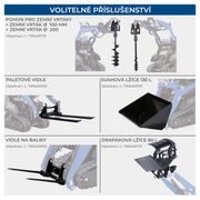 SCHEPPACH MKL 730 - PÁSOVÝ SMYKOVÝ NAKLADAČ - NAKLADAČE, MINIBAGRY - STAVEBNÍ TECHNIKA