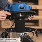 SCHEPPACH VC 20 PRŮMYSLOVÝ VYSAVAČ NA SUCHÉ/MOKRÉ VYSÁVÁNÍ 20 L - VYSAVAČE PRO SUCHÉ I MOKRÉ SÁNÍ - ELEKTRICKÉ NÁŘADÍ