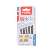 EXTOL PREMIUM PLÁTKY DO PŘÍMOČARÉ PILY 5KS, 75X2,5MM, HCS, 8805501 - PILOVÉ LISTY PLÁTKY DO PŘÍMOČARKY - PŘÍSLUŠENSTVÍ