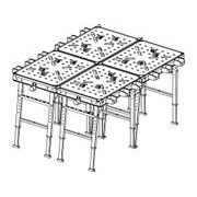 FORTUM STŮL PRACOVNÍ SKLÁDACÍ, 85X60CM, VÝŠKA 73,5-88,5CM, 4759990 - PRACOVNÍ STOLY - DÍLNA A GARÁŽ