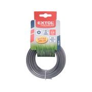EXTOL PREMIUM ŽACÍ STRUNA DO SEKAČKY S JÁDREM, KRUHOVÝ PROFIL, 2,0MM, 15M, PA66, 8870903 - 2,0MM - ZAHRADA