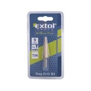 EXTOL CRAFT VRTÁK STUPŇOVITÝ, O 4-12MM/PO1MM, HSS, 20051 - STUPŇOVITÉ VRTÁKY - PŘÍSLUŠENSTVÍ
