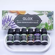 GLOX GLOXAO1 SADA 6KS AROMA OLEJŮ - AROMADIFUZÉRY - DŮM A DOMÁCNOST, ELEKTRO..