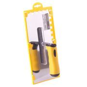 HLADÍTKO NEREZ 28X12CM, ZUB 12MM, PVC RUKOJEŤ - HLADÍTKA - STAVEBNÍ TECHNIKA