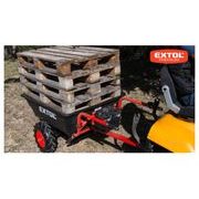 EXTOL PREMIUM DVOUKOLÁK NÁKLADNÍ S PŘEVODOVKOU AKU, 400KG, 225L, 40V LI-ION, 6AH, 8891592 - AKU KOLEČKA, MOTÚČKA - STAVEBNÍ TECHNIKA