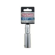 FORTUM HLAVICE NÁSTRČNÁ PRODLOUŽENÁ 1/2", 18MM, L 77MM, 4700518 - NÁSTRČNÉ HLAVICE, OŘECHY - RUČNÍ NÁŘADÍ