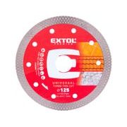EXTOL PREMIUM KOTOUČ DIAMANTOVÝ ŘEZNÝ, TURBO THIN CUT, SUCHÉ I MOKRÉ ŘEZÁNÍ, O 125X22,2X1,4MM, 8803042 - DIA KOTOUČ 125 MM{% if kategorie.adresa_nazvy[0] != zbozi.kategorie.nazev %} - PŘÍSLUŠENSTVÍ{% endif %}