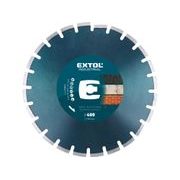 EXTOL INDUSTRIAL KOTOUČ DIAMANTOVÝ ŘEZNÝ SEGMENTOVÝ NA ASFALT, SUCHÉ ŘEZÁNÍ, O 400X25,4X3,5MM, 8703093 - DIA KOTOUČ > 300 MM{% if kategorie.adresa_nazvy[0] != zbozi.kategorie.nazev %} - PŘÍSLUŠENSTVÍ{% endif %}