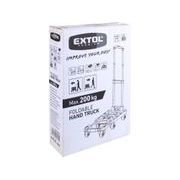 EXTOL PREMIUM VOZÍK SKLÁDACÍ, NOSNOST AŽ 200KG/6KOLEČEK, 8856009 - TRANSPORTNÍ PLOŠINY A PODVOZKY - DÍLNA A GARÁŽ