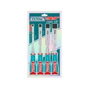 TOTAL DLÁTA, SADA 4KS, INDUSTRIAL, THT41K0401 - DLÁTA - RUČNÍ NÁŘADÍ