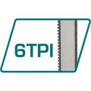 TOTAL PILA PÁSOVÁ, 350W, TS730301 - PÁSOVÉ PILY NA DŘEVO - DŘEVOOBRÁBĚCÍ STROJE