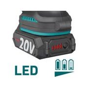 EXTOL INDUSTRIAL PILA ŘETĚZOVÁ AKU JEDNORUČNÍ SHARE20V, 13CM, BRUSHLESS, 2AH, 8791922 - PROŘEZÁVACÍ PILY - ZAHRADA