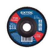EXTOL PREMIUM KOTOUČ LAMELOVÝ ŠIKMÝ KORUNDOVÝ, O115MM, P120, 8803466 - LAMELOVÉ KOTOUČE{% if kategorie.adresa_nazvy[0] != zbozi.kategorie.nazev %} - PŘÍSLUŠENSTVÍ{% endif %}