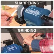 SCHEPPACH BGS 700 KOMBINOVANÁ KOTOUČOVÁ A PÁSOVÁ BRUSKA - DVOUKOTOUČOVÉ BRUSKY - ELEKTRICKÉ NÁŘADÍ