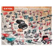 EXTOL INDUSTRIAL PILA OCASKA AKU SHARE20V, BRUSHLESS, BEZ BATERIE A NABÍJEČKY, 8791829 - AKU PILY OCASKY - AKU NÁŘADÍ