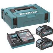 MAKITA 191J97-1 - SADA LI-ION XGT 40V 2XBL4040+DC40RA+MAKPAC - BATERIE, AKUMULÁTORY - NÁHRADNÍ DÍLY