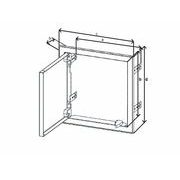 REVIZNÍ DVÍŘKA KOVOVÁ 200X200 S TLAČNÝM ZÁMKEM BÍLÁ - REVIZNÍ A VANOVÁ DVÍŘKA - DŮM A DOMÁCNOST, ELEKTRO..