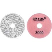 EXTOL PREMIUM KOTOUČ DIAMANTOVÝ LEŠTÍCÍ NA OBKLADY, O100MM, P3000, SUCHÝ ZIP, 8803099 - DIAMANTOVÉ LEŠTÍCÍ KOTOUČE{% if kategorie.adresa_nazvy[0] != zbozi.kategorie.nazev %} - PŘÍSLUŠENSTVÍ{% endif %}