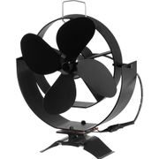 VENTILÁTOR KE KRBU MAGNETICKÝ(NAKLÁPĚCÍ), 4-LOPATKOVÝ, ÚCHYT NA KOUŘOVOD - KAMNA, KRBY, KRBOVÁ KAMNA - DŮM A DOMÁCNOST, ELEKTRO..