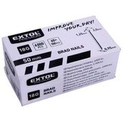 EXTOL PREMIUM HŘEBÍK NASTŘELOVACÍ, 6000KS, 50MM, 18G, TYP F, HLAVA 2MM, 1,25X0,95MM, 8862619 - HŘEBÍKY TYP F - PŘÍSLUŠENSTVÍ