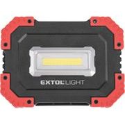 EXTOL LIGHT REFLEKTOR LED, 1000LM, USB NABÍJENÍ S POWERBANKOU, LI-ION, 43272 - LED SVĚTLA - SVÍTIDLA