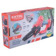 EXTOL PREMIUM PILA ŘETĚZOVÁ AKU JEDNORUČNÍ SHARE20V, 12CM, 20V LI-ION, 2AH, 8891922 - PROŘEZÁVACÍ PILY - ZAHRADA
