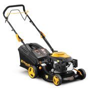 RIWALL PRO RPM 4235 MULTIFUNKČNÍ TRAVNÍ SEKAČKA 3 V 1 S BENZINOVÝM MOTOREM A POJEZDEM - SEKAČKY SE ZÁBĚREM 38-43 CM{% if kategorie.adresa_nazvy[0] != zbozi.kategorie.nazev %} - ZAHRADA{% endif %}