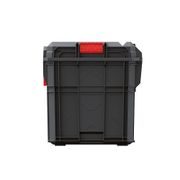 KUFR NA NÁŘADÍ X BLOCK TECH ČERNÝ 546X380X407MM - KUFRY, TAŠKY, ORGANIZÉRY NA NÁŘADÍ - PŘÍSLUŠENSTVÍ