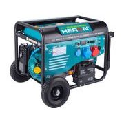 HERON ELEKTROCENTRÁLA BENZÍNOVÁ A PLYNOVÁ (LPG/NG) 17HP/8,2KW/10,2KVA (400V), 6,5KW (230V), ELEKTRICKÝ START, DÁLKOVÉ OVLÁDÁNÍ, PODVOZEK, 8896327 - PLYNOVÉ ELEKTROCENTRÁLY - ELEKTROCENTRÁLY