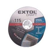 EXTOL CRAFT KOTOUČE ŘEZNÉ NA KOV, 5KS, O 115X1,0X22,2MM, 106901 - ŘEZNÝ KOTOUČ 115 MM - PŘÍSLUŠENSTVÍ