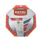 EXTOL PREMIUM KOTOUČ PILOVÝ S SK PLÁTKY, O 350X3,3X30MM, 28T, 8803250 - PRŮMĚR 255 - 270, 300 - 355 - PŘÍSLUŠENSTVÍ