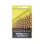 EXTOL CRAFT VRTÁKY DO KOVU, SADA 13KS, O 2-8MM, PO 0,5MM, HSS, 1118A - SADY VRTÁKŮ DO KOVU - PŘÍSLUŠENSTVÍ