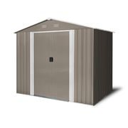RIWALL PRO RMSA 6X8 BROWN ZAHRADNÍ DOMEK KOVOVÝ 2,4 X 1,7 M SE SEDLOVOU STŘECHOU HNĚDÝ - ZAHRADNÍ DOMKY{% if kategorie.adresa_nazvy[0] != zbozi.kategorie.nazev %} - DŮM A DOMÁCNOST, ELEKTRO..{% endif %}