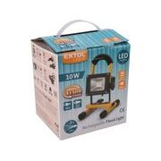 EXTOL LIGHT REFLEKTOR LED, NABÍJECÍ S PODSTAVCEM, 800LM, LI-ION, 43122 - LED SVĚTLA - SVÍTIDLA